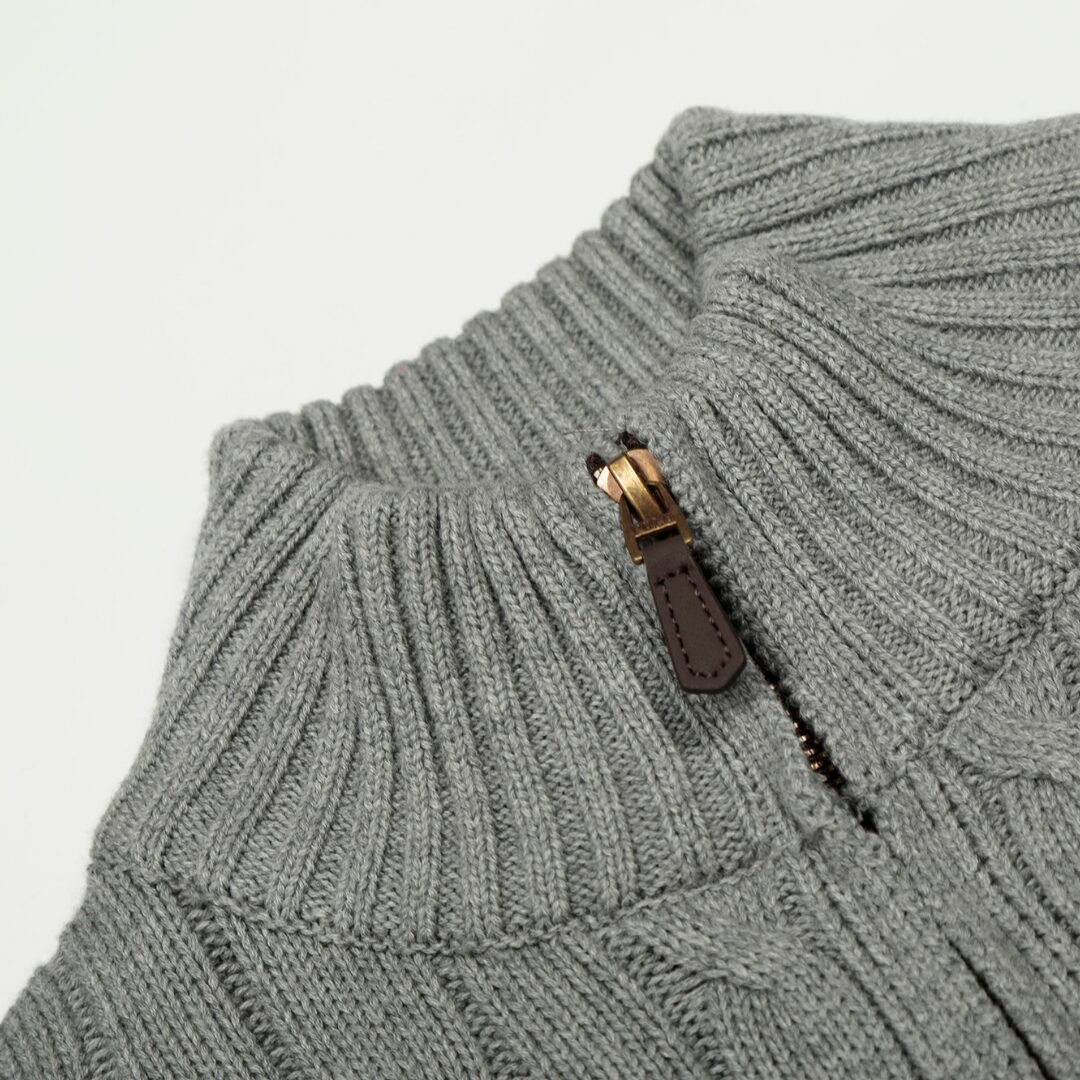 POLO ZIP SWEATER - Image 3