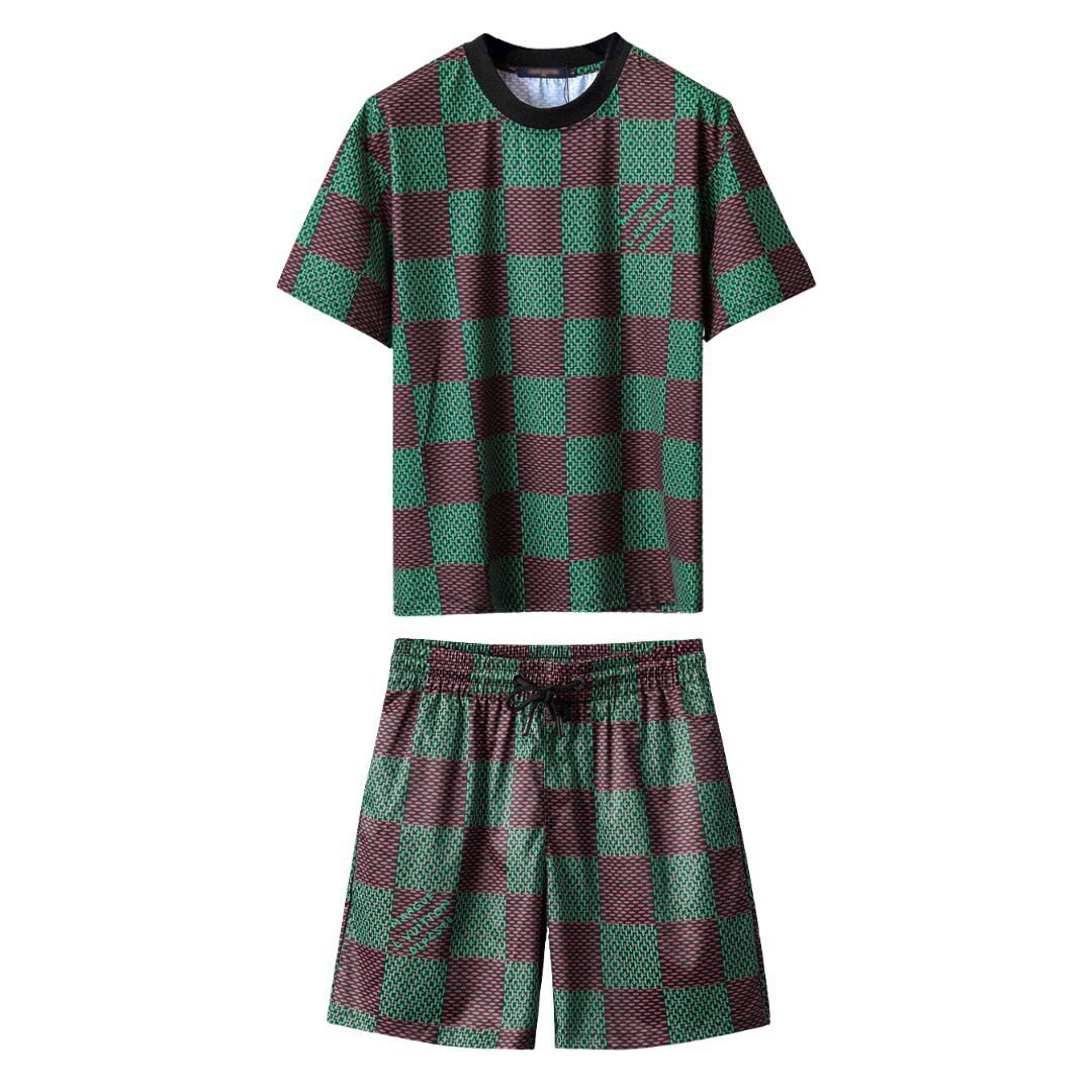 Monogram Short Set