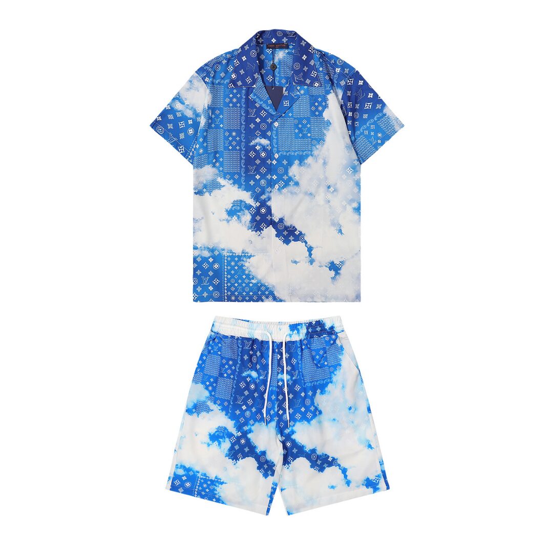 MONOGRAM SHORT SET