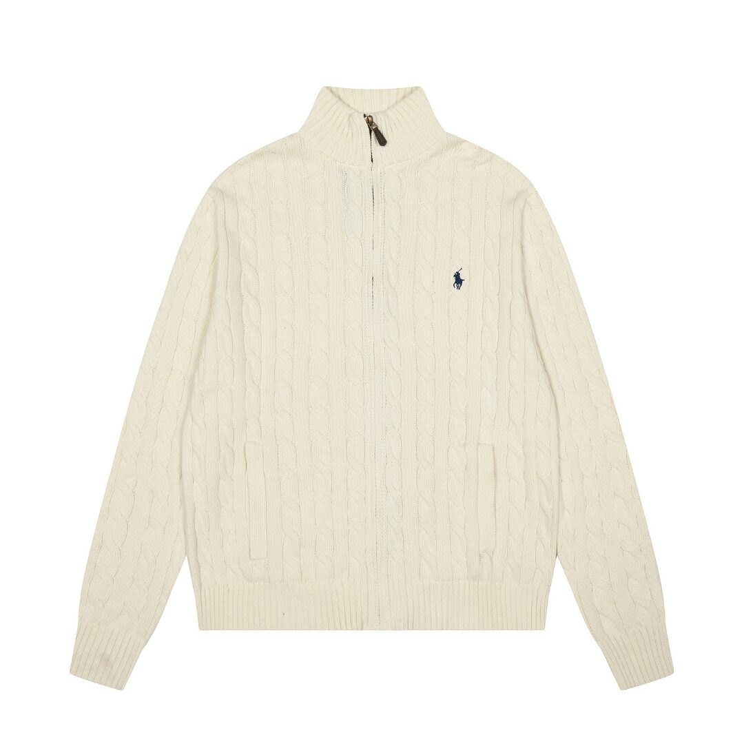 POLO ZIP SWEATER