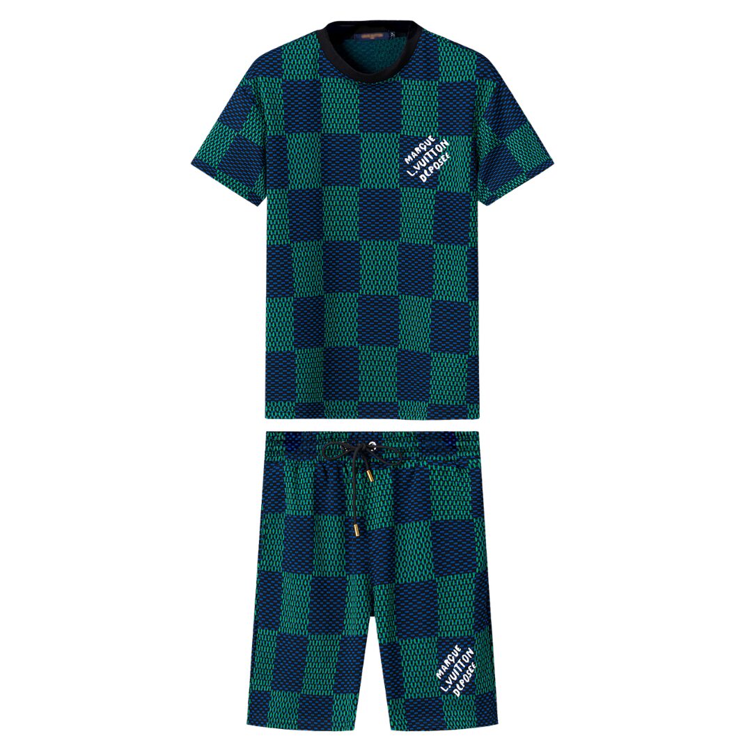 Monogram Short Set