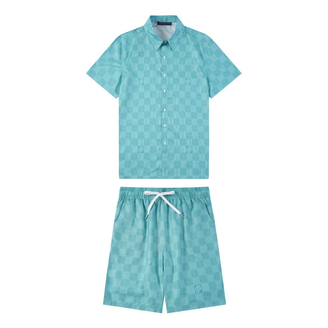 Monogram Short Set