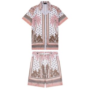 Amr Monogram Short Set