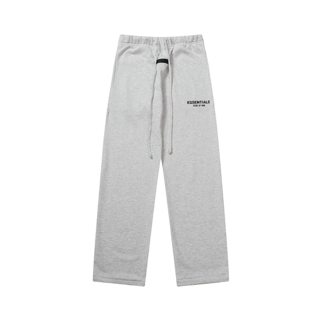 ESSENTIALS LIGHT GREY PANTS