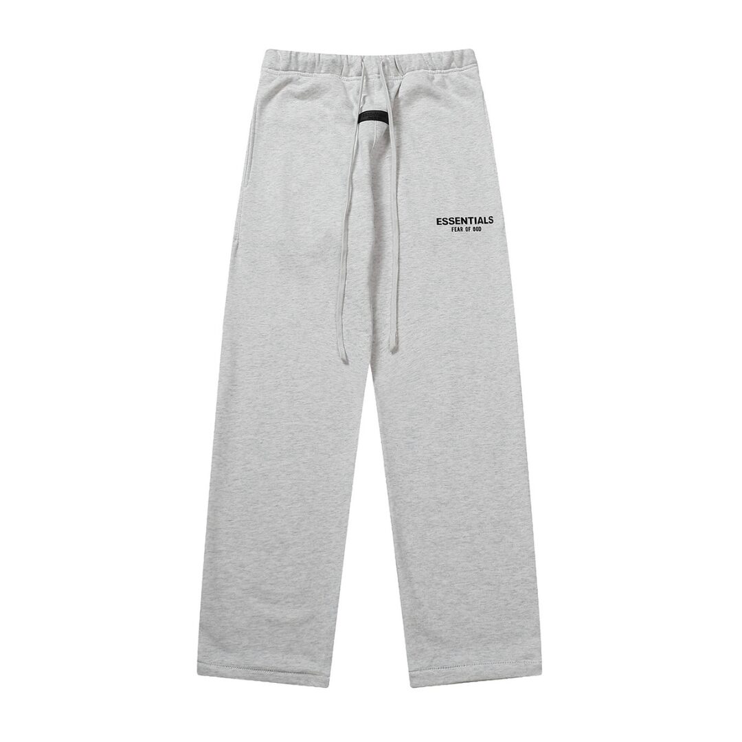 Essentials Relaxed Light Grey Tracksuit - Image 4