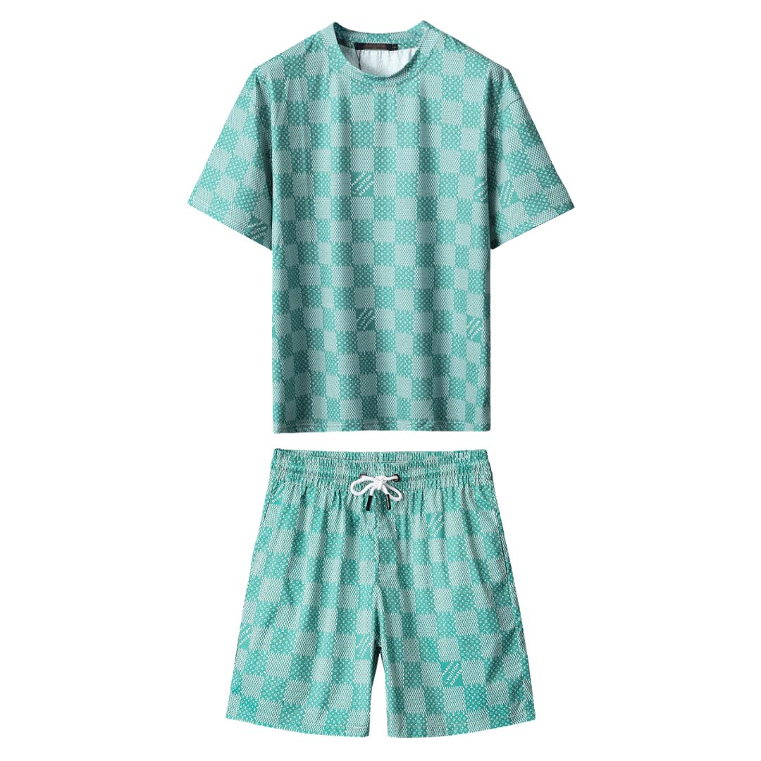 Monogram Short Set