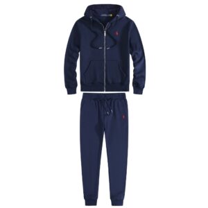 Polo Navy Red Tracksuit