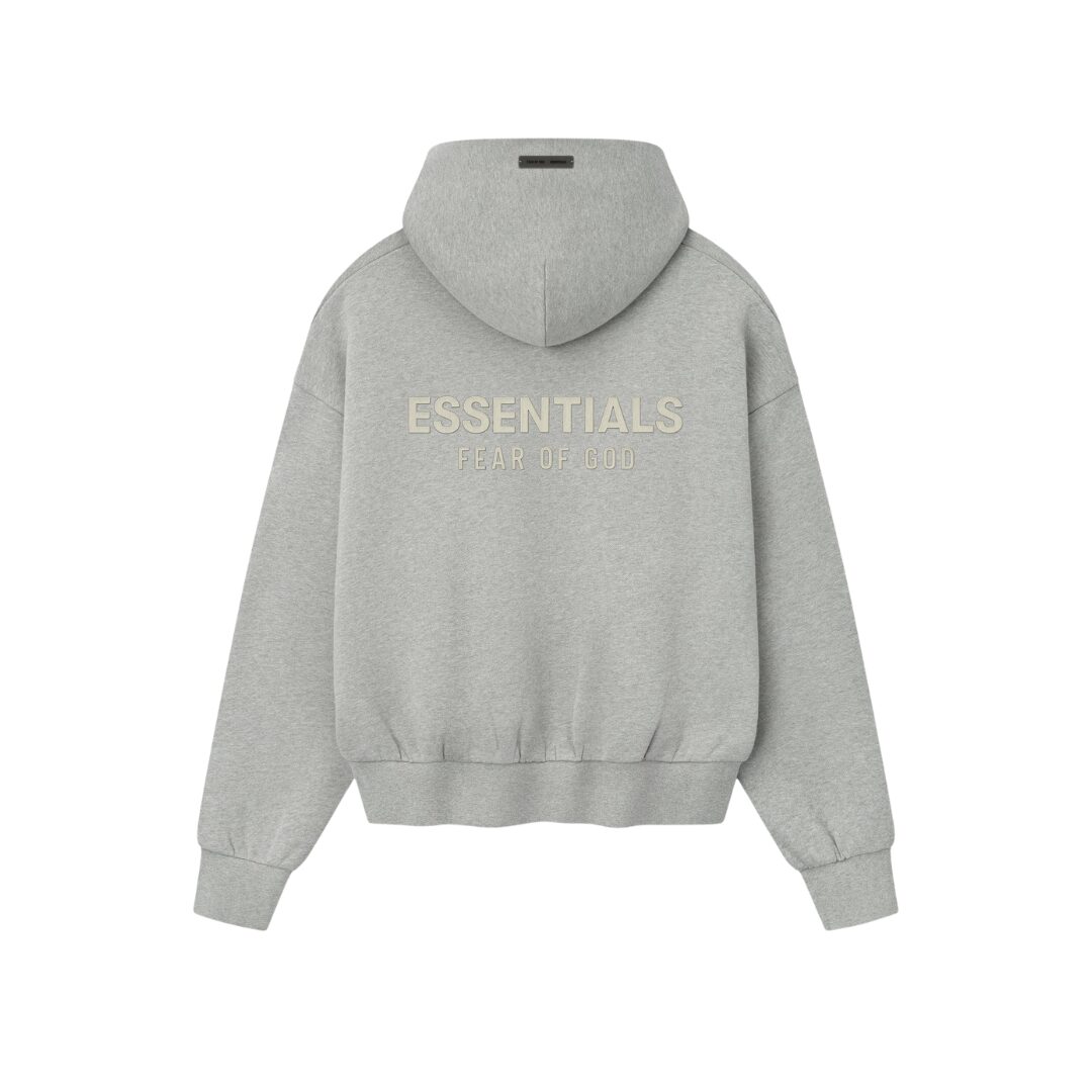 ESSENTIALS GREY TRACKSUIT - Image 2