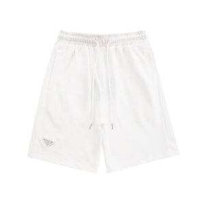 MONOGRAM BADGE SHORTS