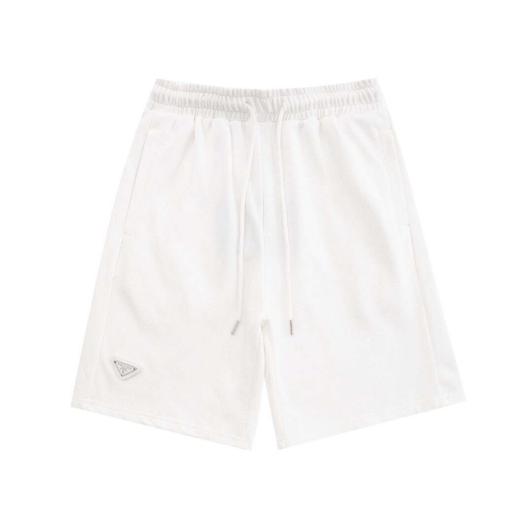 MONOGRAM BADGE SHORTS