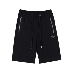 MONOGRAM BADGE SHORTS
