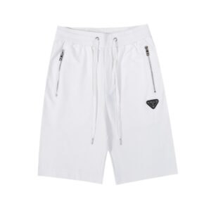 MONOGRAM BADGE SHORTS