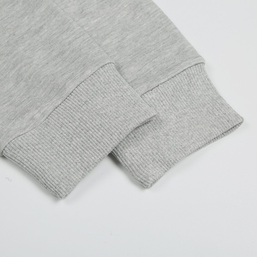 POLO GREY ZIP HOODIE - Image 7