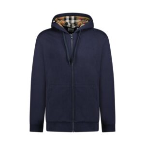 BB MONOGRAM ZIP-UP HOODIE