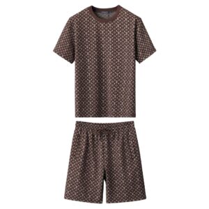 Monogram Short Set