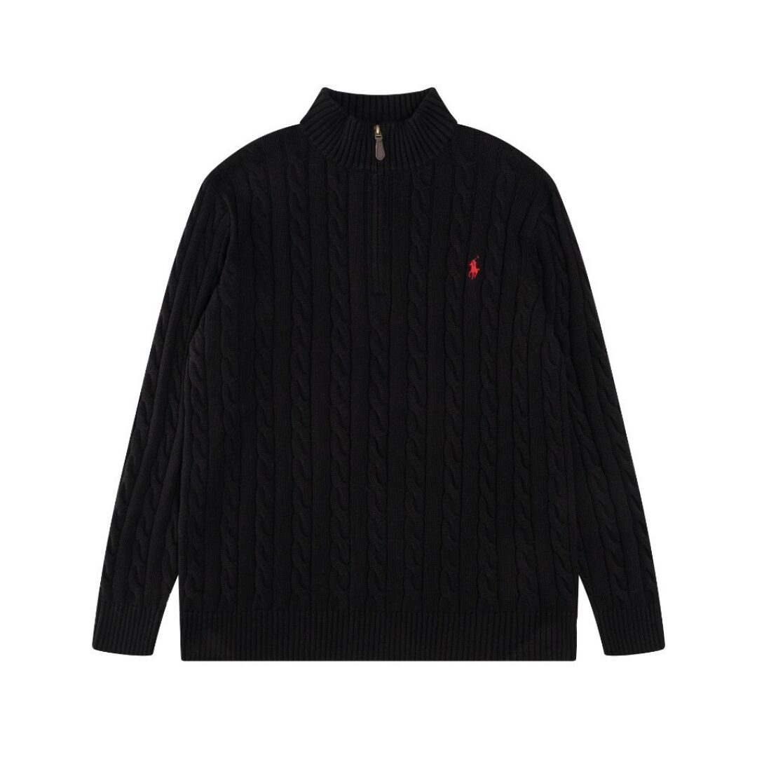 Polo Half Zip Sweater - Image 2