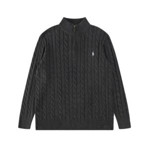 Polo Half Zip Sweater