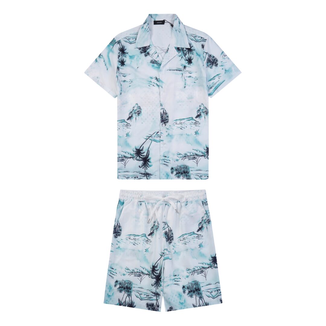 AMR PALM LOGO SHORT SET