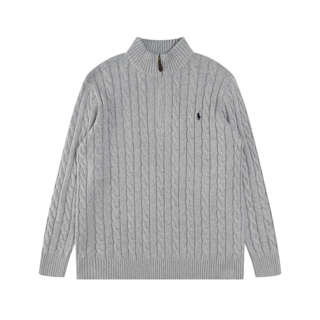 Polo Half Zip Sweater - Image 3