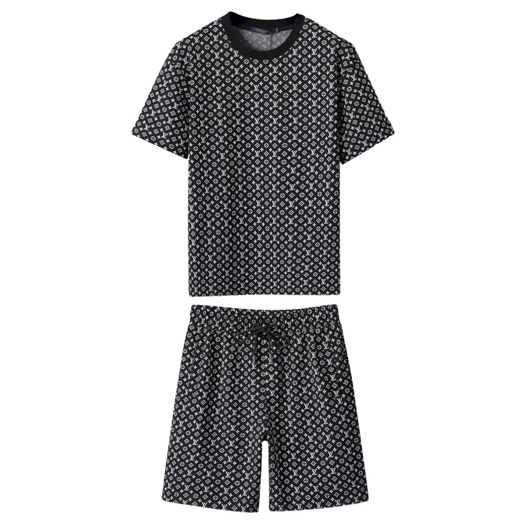 Monogram Short Set