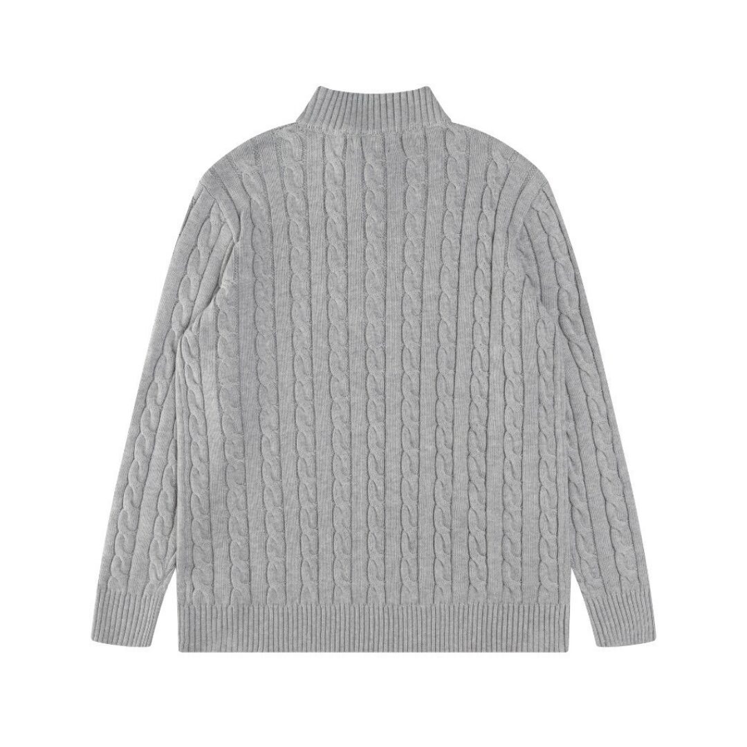POLO HALF ZIP SWEATER - Image 2