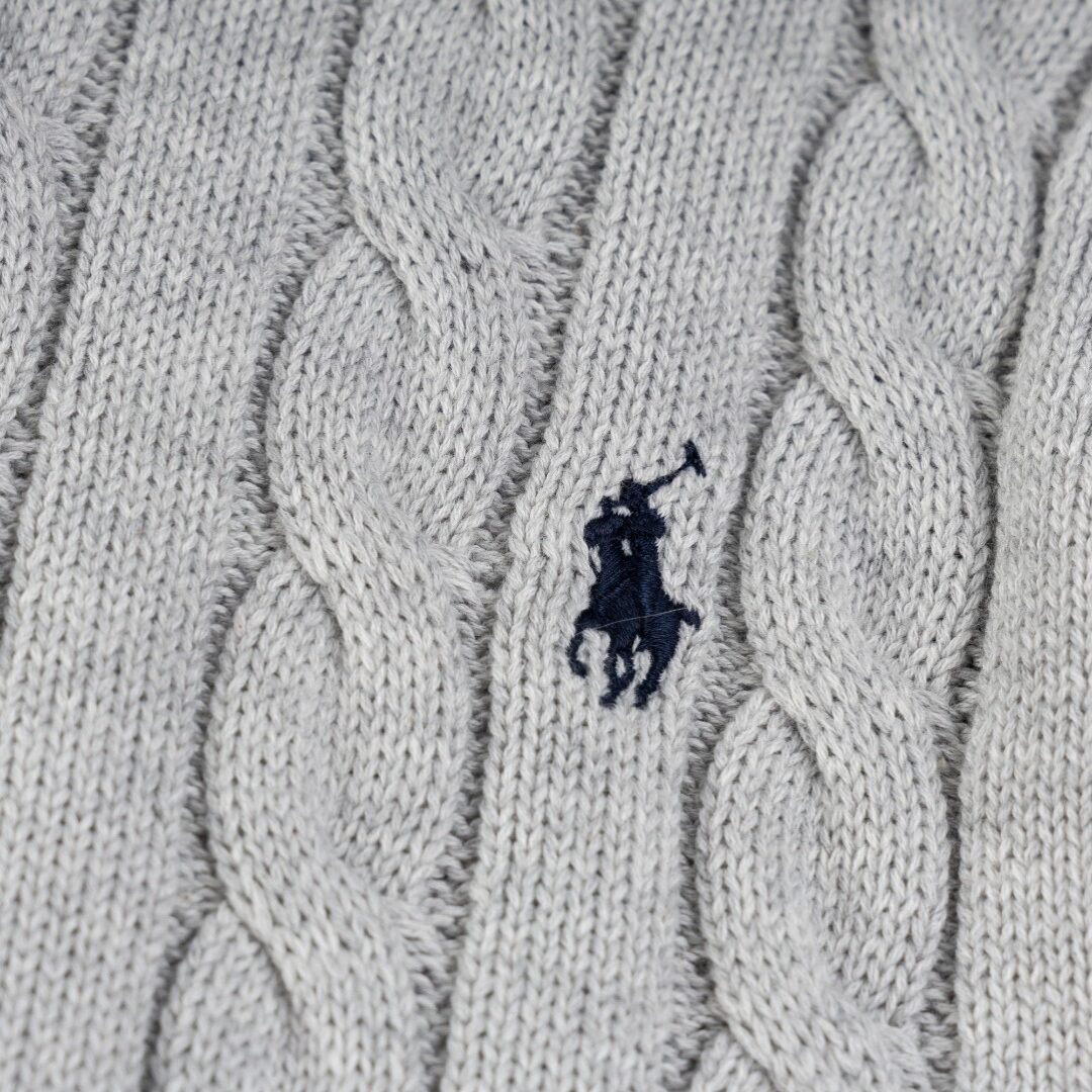 POLO HALF ZIP SWEATER - Image 6