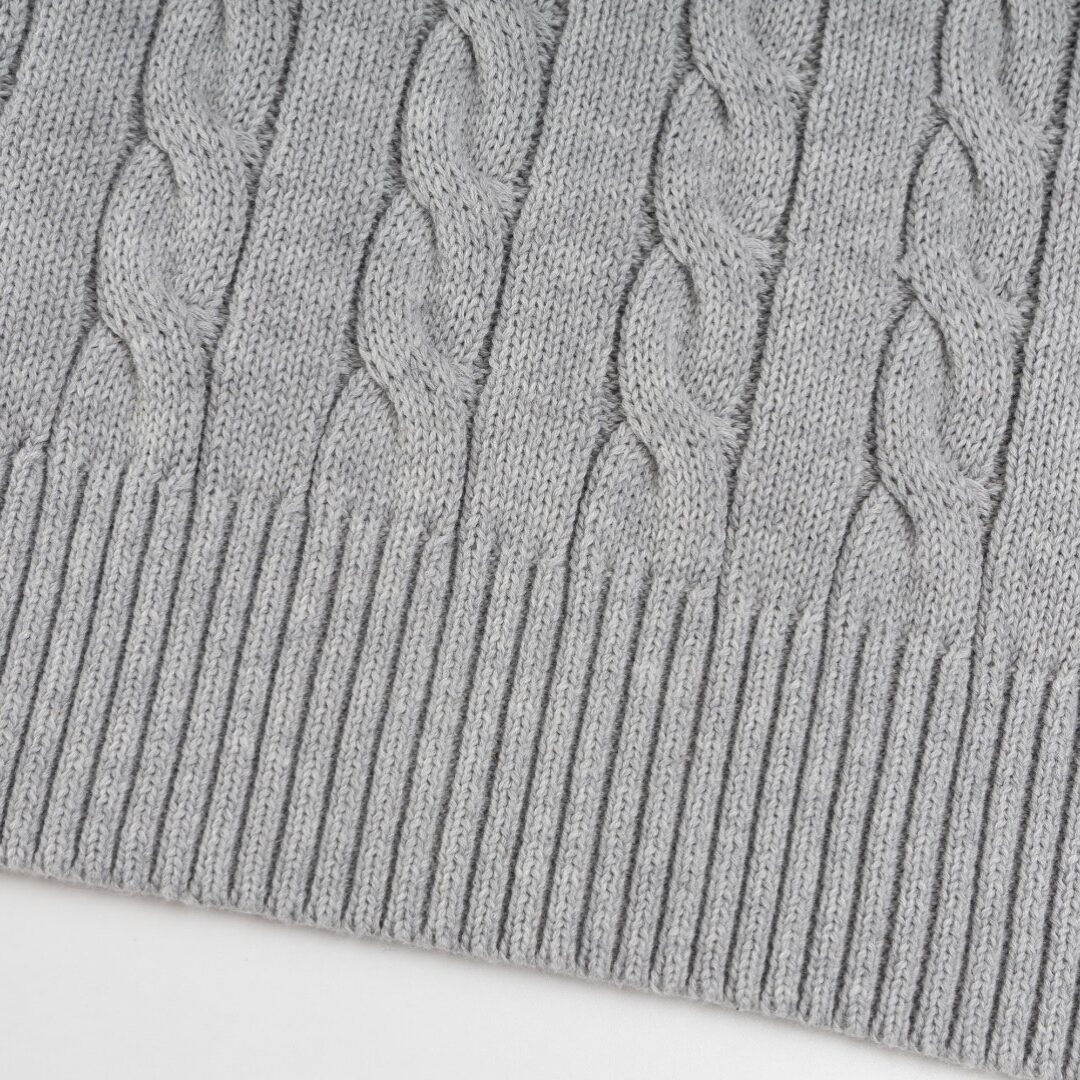 POLO HALF ZIP SWEATER - Image 6