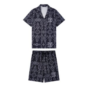 Monogram Short Set