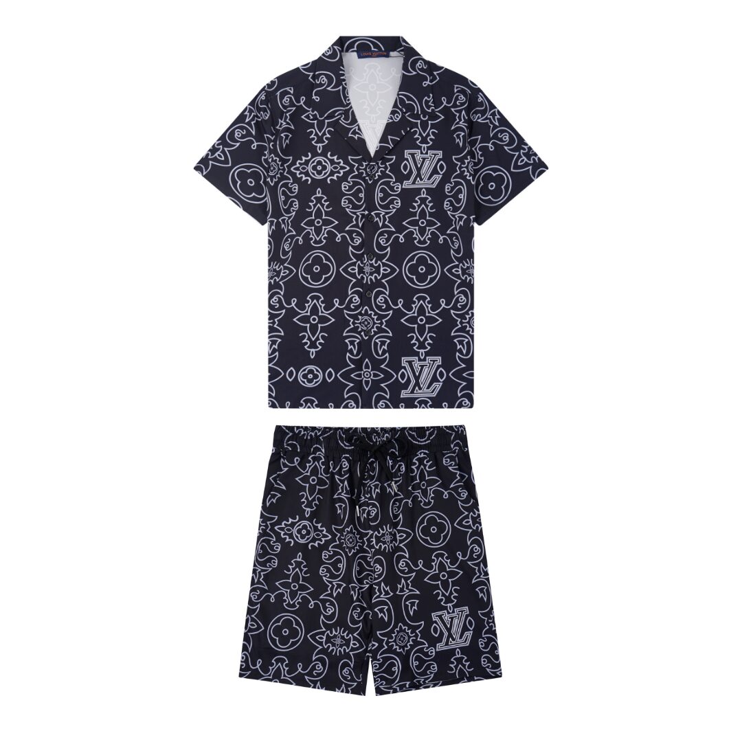 Monogram Short Set