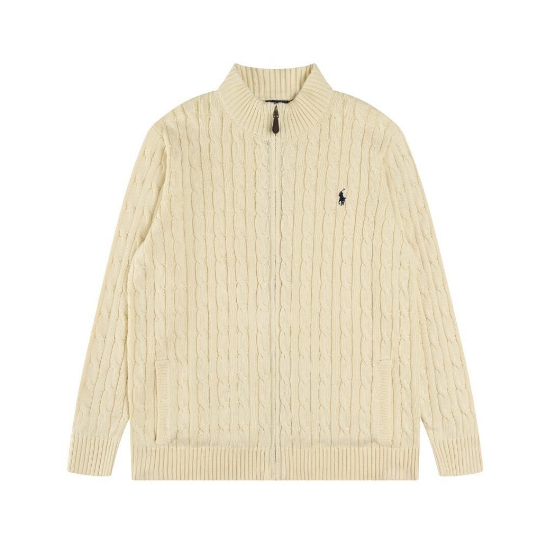 POLO FULL ZIP SWEATER - Image 9