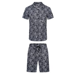 Amr Jacquard Short Set