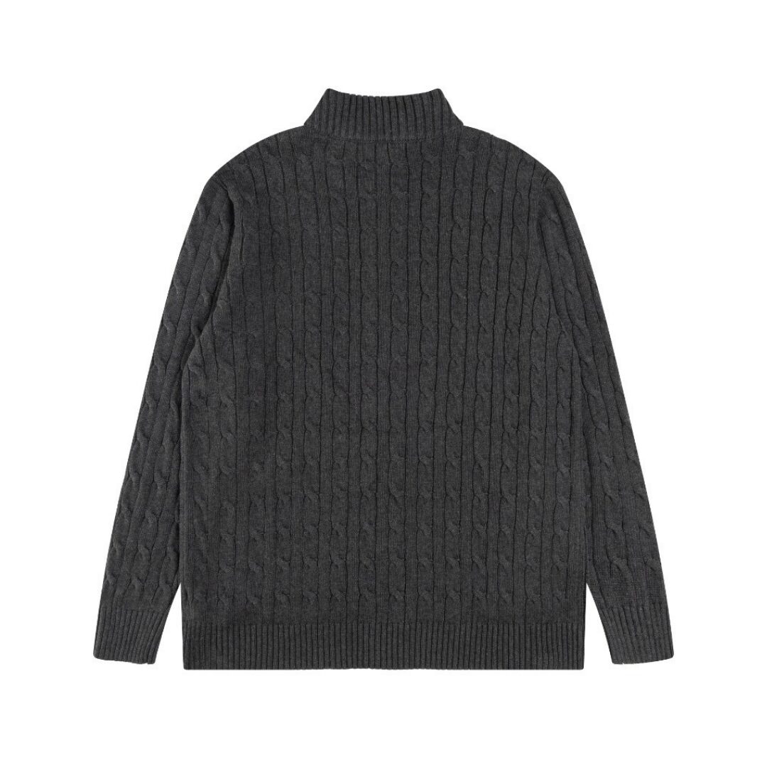 POLO FULL ZIP SWEATER - Image 6