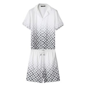 Monogram Short Set