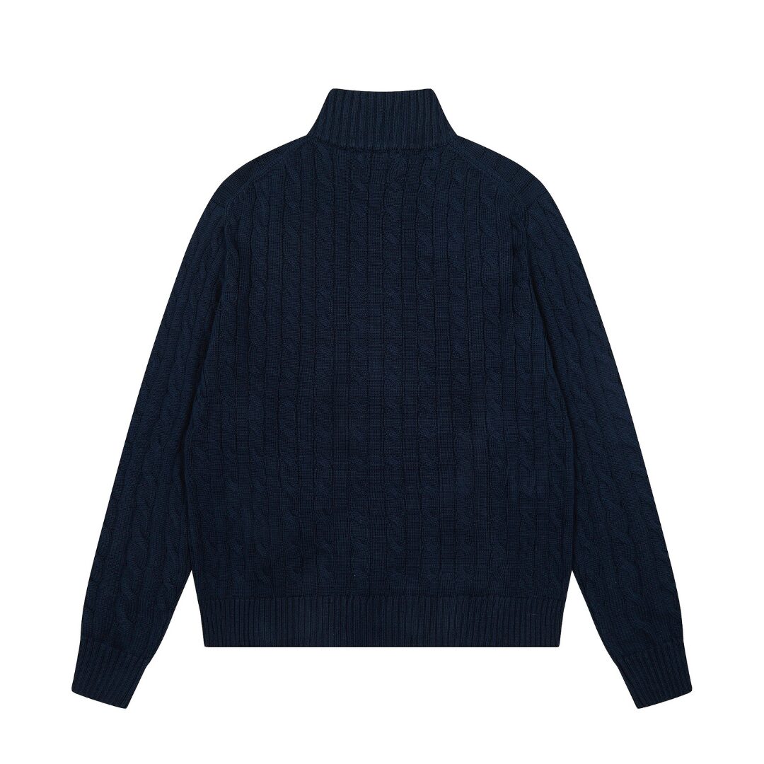 POLO ZIP SWEATER - Image 2