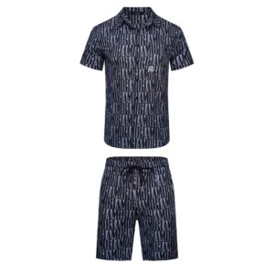 Amr Jacquard Short Set