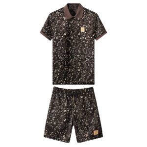 Monogram Short Set