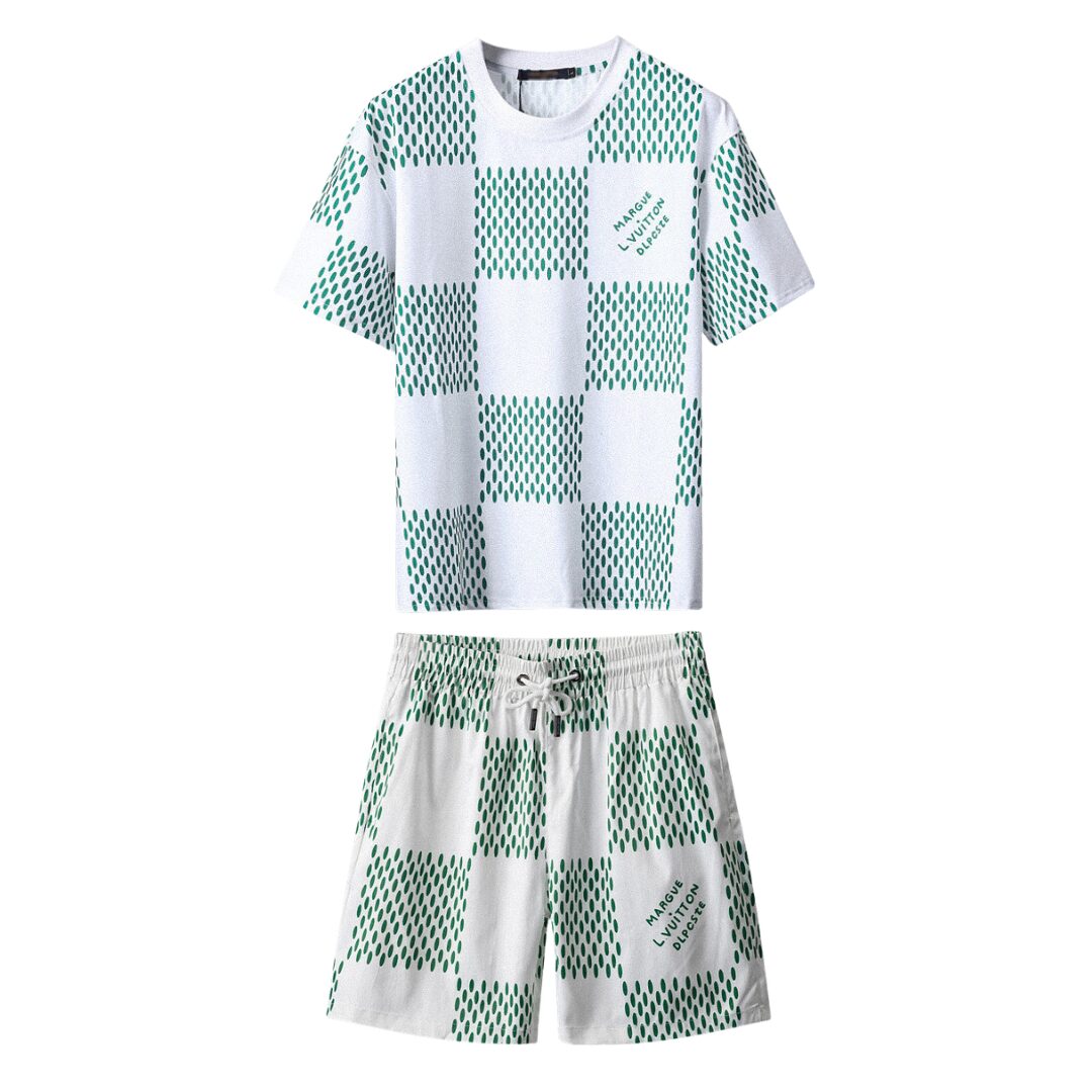 Monogram Short Set