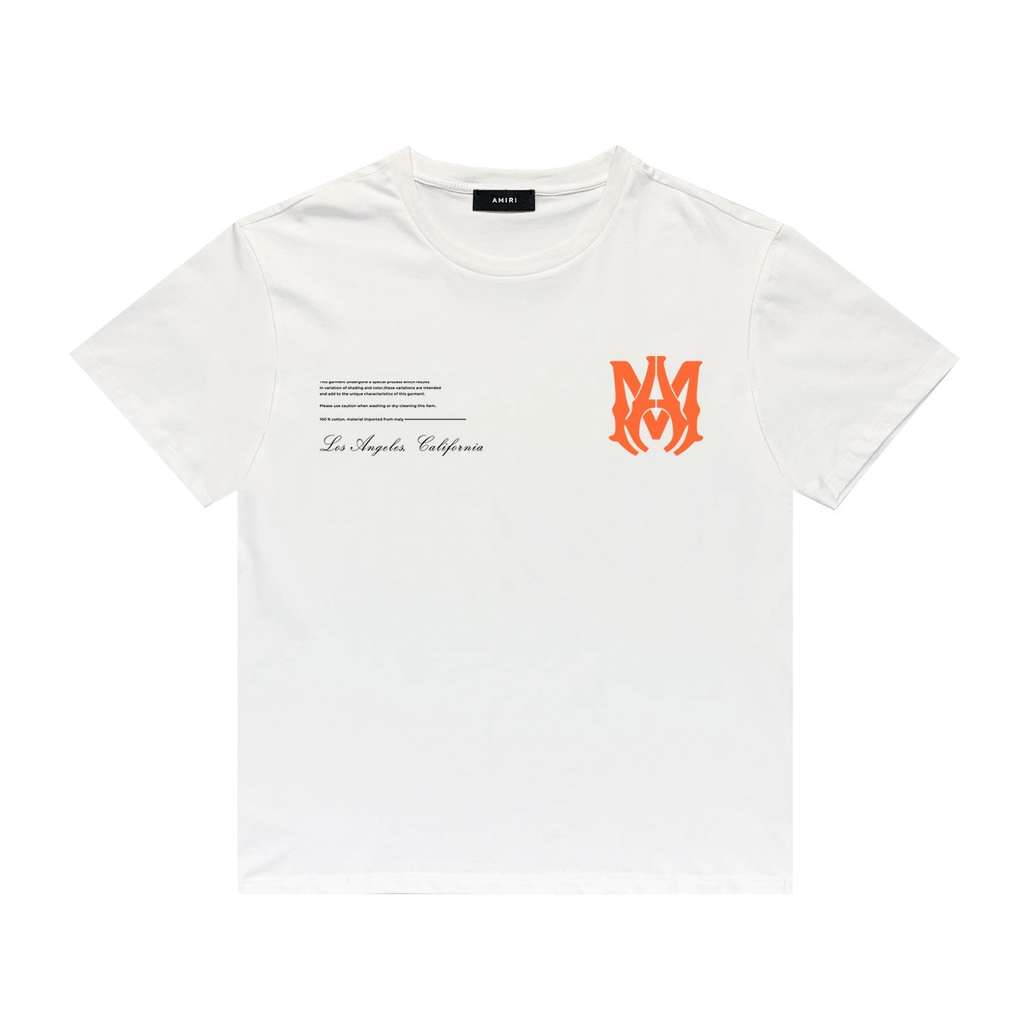 AMR MILITARY BLACK SPECS STENCIL T-SHIRT - Image 6