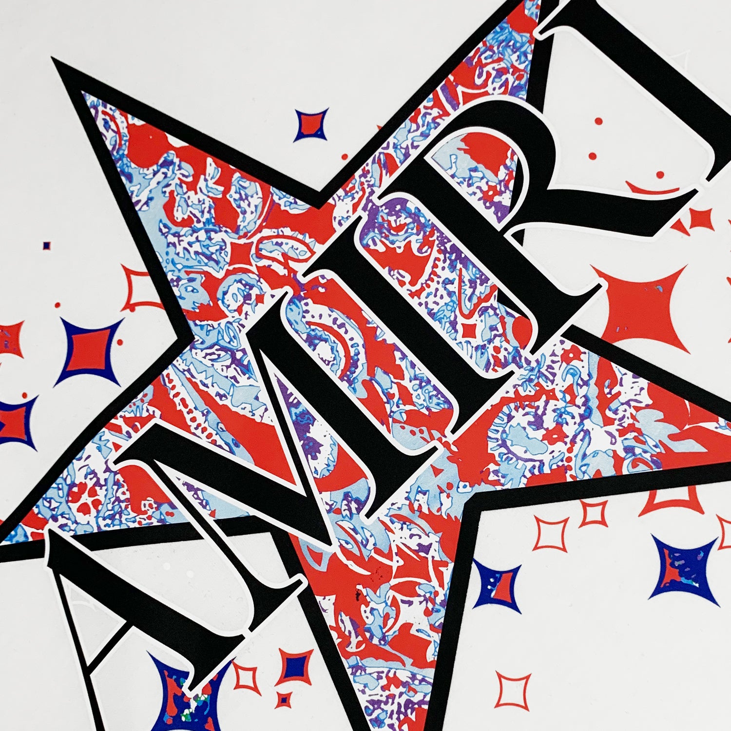 AMR PAISLEY STAR T-SHIRT - Image 4